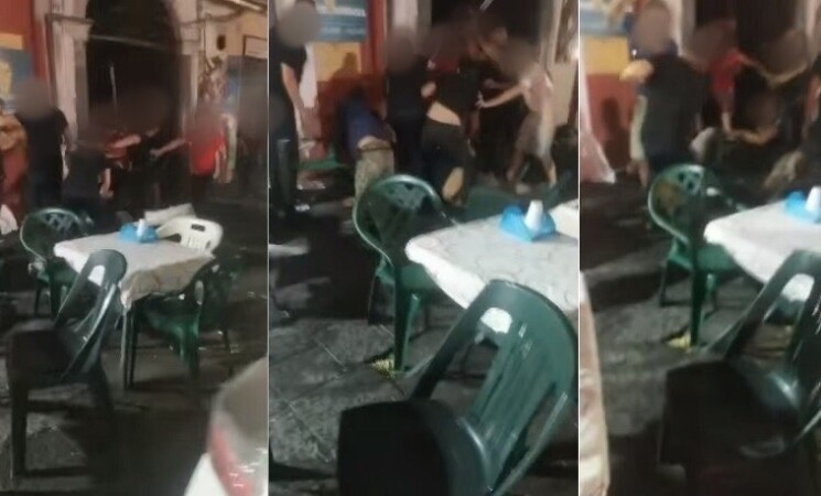 Catania, rissa in locale di via Plebiscito, il video è virale