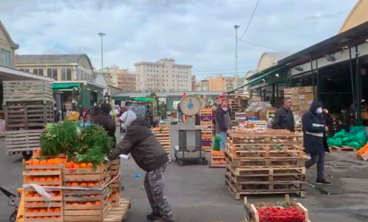 Asp Palermo, domani notte dosi mercato ortofrutticolo