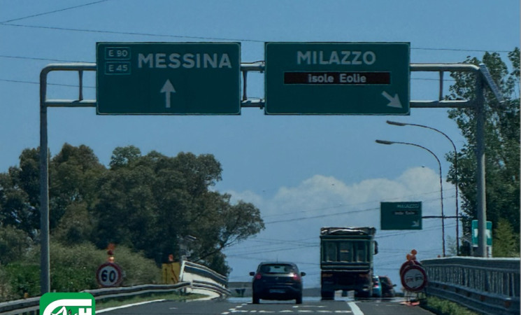 Lavori sulla A20 Messina-Palermo: chiusura temporanea dello svincolo di Barcellona P.G.