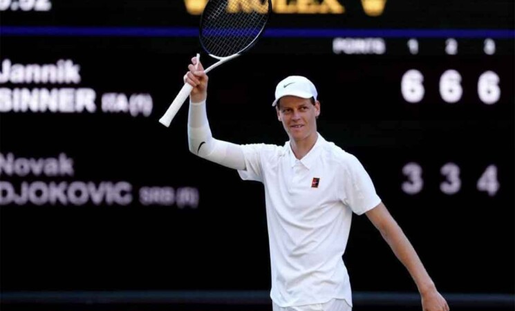 Sinner in finale a Wimbledon 2025: battuto Djokovic, ora sfida con Alcaraz