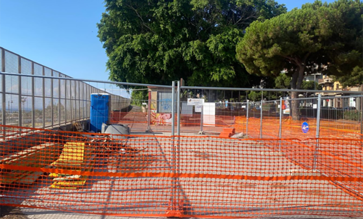 Viale Africa, lavori per la pista ciclabile: polemiche e disagi a Catania