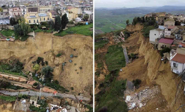 Frana a Niscemi, possibile nuova evacuazione: fino a 300 persone a rischio