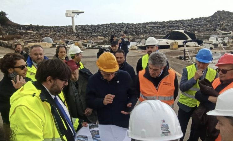 Porticciolo Rossi Catania: al via i lavori dopo il ciclone Harry