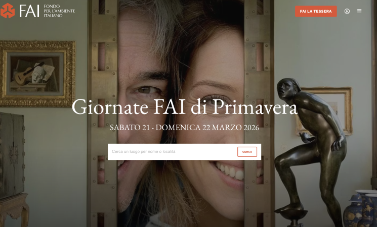 Giornate FAI di Primavera 2026: 780 luoghi aperti in Italia